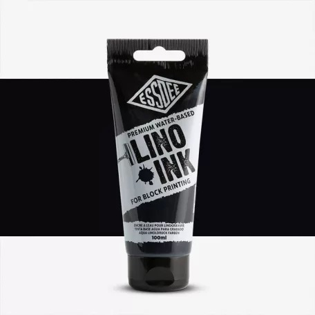 Lino festék / Linóleum tinta fekete, Lino / Premium Block Printing Ink - Black (100 ml)