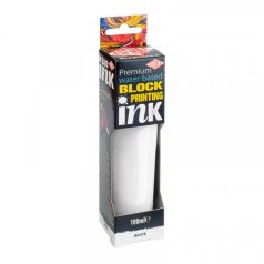   Lino festék / Linóleum tinta , Lino / Premium Block Printing Ink  - White (100 ml)