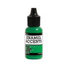   Folyékony zománc/díszpötty , Enamel Accents / Lily Pad (1 db)