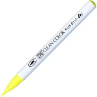   Színes ecsettoll rb-6000at-001, Clean colors / Real Brush Marker - Fl. Yellow (1 db)