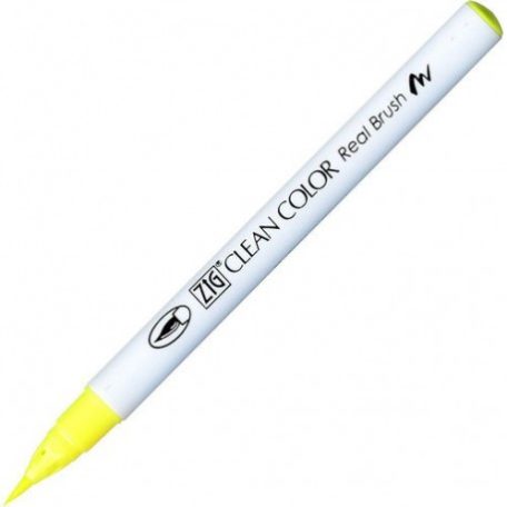 Színes ecsettoll rb-6000at-001, Clean colors / Real Brush Marker - Fl. Yellow (1 db)