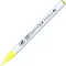 Színes ecsettoll rb-6000at-001, Clean colors / Real Brush Marker - Fl. Yellow (1 db)