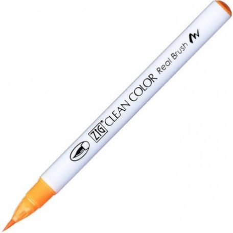Színes ecsettoll rb-6000at-002, Clean colors / Real Brush Marker - Fl. Orange (1 db)