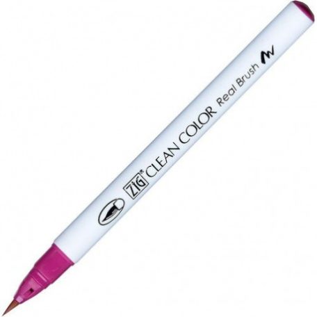 Színes ecsettoll rb-6000at-027, Clean colors / Real Brush Marker - Dark Pink (1 db)