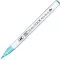 Színes ecsettoll rb-6000at-036, Clean colors / Real Brush Marker - Light Blue (1 db)