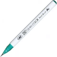   Színes ecsettoll rb-6000at-042, Clean colors / Real Brush Marker - Turquoise Green (1 db)