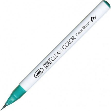 Színes ecsettoll rb-6000at-042, Clean colors / Real Brush Marker - Turquoise Green (1 db)