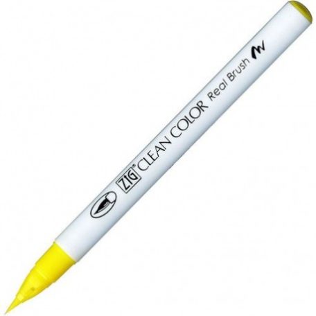 Színes ecsettoll rb-6000at-051, Clean colors / Real Brush Marker - Lemon Yellow (1 db)