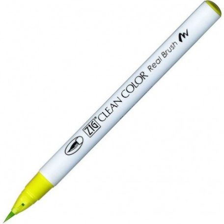 Színes ecsettoll rb-6000at-053, Clean colors / Real Brush Marker - Yellow Green (1 db)