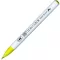Színes ecsettoll rb-6000at-053, Clean colors / Real Brush Marker - Yellow Green (1 db)