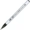 Színes ecsettoll rb-6000at-095, Clean colors / Real Brush Marker - Dark Grey (1 db)