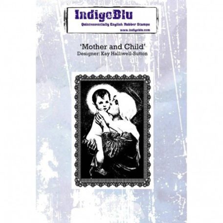 Gumibélyegző , Rubber Stamp / Mother And Child (1 db)