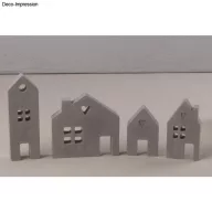 Rayher Szilikon öntőforma Házikók (1 db)