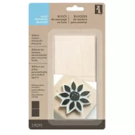 Fa markolat , Stamp Carving / Wood Mounting Blocks -  (2 db)