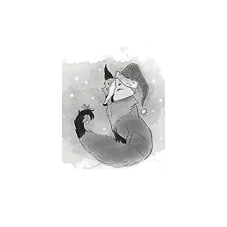 Gumibélyegző DSC-001, 3D Cling Stamp Set / Winter Fox (1 db)