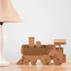   DIY Kreatív Dekoráció 12", DIY DECOR / Train - Vonat (1 db)