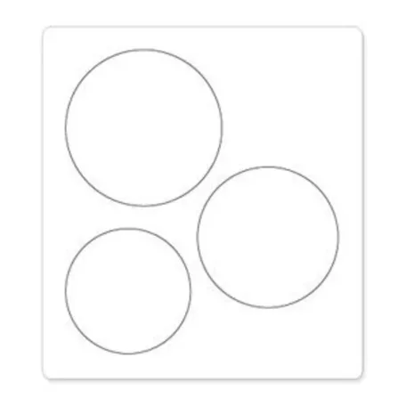 SIZZIX Vágósablon 656333 Circles Körök Bigz Die (1 db)