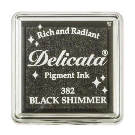 Tintapárna , Delicata Small / Black Shimmer -  (1 db)