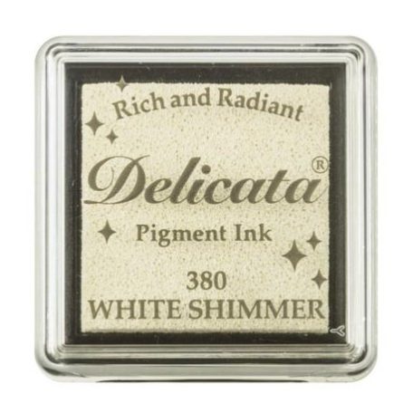 Tintapárna , Delicata Small / White Shimmer -  (1 db)