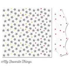   Gumibélyegző BG-69, Background Stamp 6x6 / Starry Night Builder (1 db)