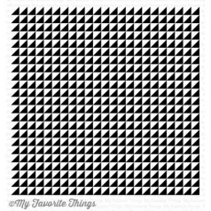   Gumibélyegző BG-74, Background Stamp 6x6 / Spirit Triangle (1 db)