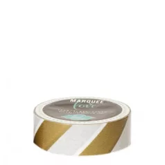   MARQUEE Washi Tape 2.2 cm, Marquee Love / Gold foil stripe (1 db)