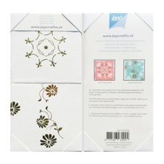   Akvarell festővászon , Watercolour Paint  / Frames - Flowers (2 db)