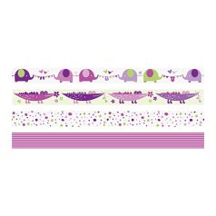   Dekorációs ragasztószalag 15 mm, Deco Tapes / Baby - Girl (4 db)