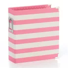 Album 6x8", Sn@p! / Designer Binder - Pink stripe (1 csomag)