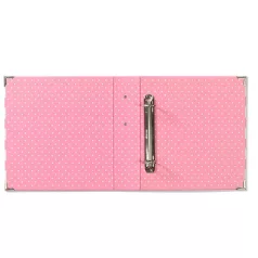   Album 6x8", Sn@p! / Designer Binder - Pink stripe (1 csomag)