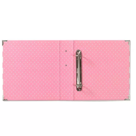 Album 6x8", Sn@p! / Designer Binder - Pink stripe (1 csomag)