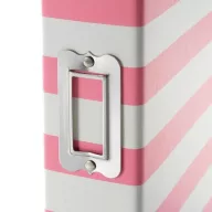   Album 6x8", Sn@p! / Designer Binder - Pink stripe (1 csomag)