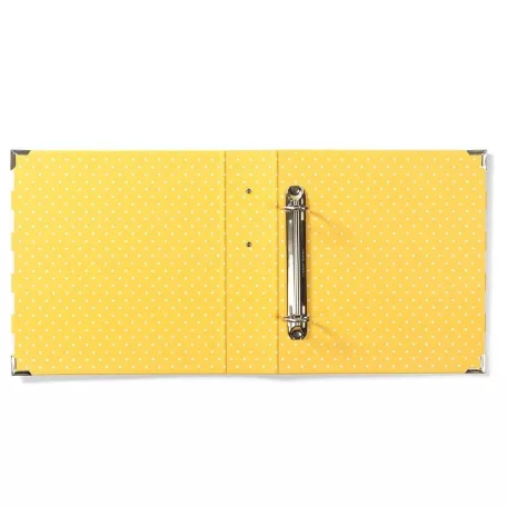 Album 6x8", Sn@p! / Designer Binder - Yellow stripe (1 csomag)