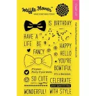 Waffle Flower Szilikonbélyegző Bowtiful Stamp Set (1 csomag)