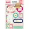 3D Matrica , Once Upon a Time - Princess / Layered Stickers - Foil (1 csomag)
