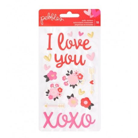 Pufi Matrica , My Funny Valentine / Puffy Stickers -  (18 db)