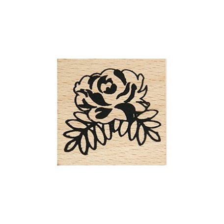 Gumibélyegző , Wooden Stamps / Virág - 2 (1 db)