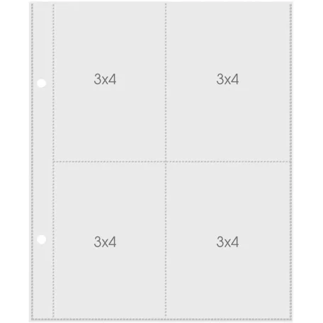 Simple Stories Albumtasak 6x8" - Sn@p! Pocket Pages - 3x4 (1 csomag)