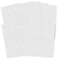   Simple Stories Sn@p! Albumtasak 6x8" Pocket Pages 3x4/4x6 (10 db)