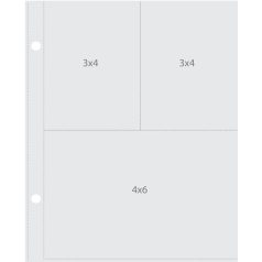   Simple Stories Sn@p! Albumtasak 6x8" Pocket Pages 3x4/4x6 (10 db)