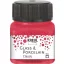 KREUL Glass & Porcelain kárminvörös üveg  és porcelánfesték – Glass & Porcelain Classic Carmine Red 20 ml