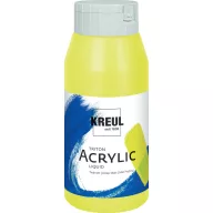   KREUL Triton fluoreszkáló sárga folyékony akrilfesték – Triton Acrylic Liquid Fluorescent Yellow 750 ml