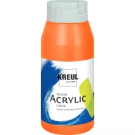   KREUL Triton fluoreszkáló narancs folyékony akrilfesték – Triton Acrylic Liquid Fluorescent Orange 750 ml