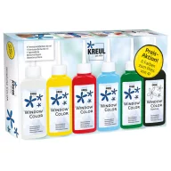   KREUL Window Color Promotion ablakfesték készlet – Window Color Set Promotion