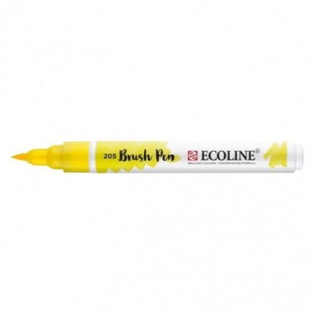 Akvarell ecsetfilc , Ecoline / Brush Pen - Lemon yellow (1 db)