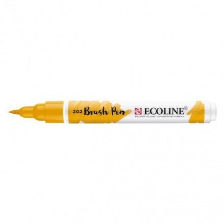 Akvarell ecsetfilc , Ecoline / Brush Pen - Deep yellow (1 db)