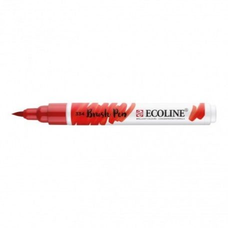 Akvarell ecsetfilc , Ecoline / Brush Pen - Scarlet (1 db)