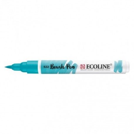 Akvarell ecsetfilc , Ecoline / Brush Pen - Turquoise blue (1 db)