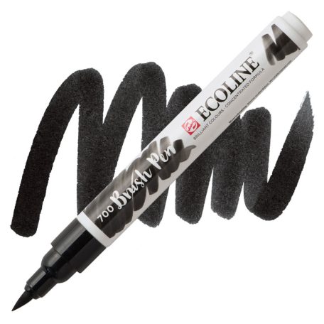 Talens Ecoline Akvarell ecsetfilc - Black 700 - Brush Pen (1 db)