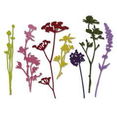   Vágósablon 661190, Thinlits / Tim Holtz - Wildflowers (1 db)